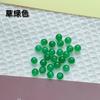 Contas de Jade Imitação, Contas Soltas de Cristal Colorido, Pulseira de Calcedônia Imitação, Contas de Vidro Pintadas, Acessórios DIY, Atacado de Contas
