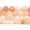Popular Transfronteiriço Pedra Natural Ágata Cristal Contas Redondas Vidro Sintético Contas Soltas Produtos Semiacabados Acessórios para Joias DIY Atacado