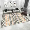 Alfombra de terciopelo de cristal dedicada transfronteriza para Marruecos, manta completa de área grande, para el hogar, resistente al desgaste, antideslizante, para sofá, mesa de café