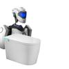 Marca Inodoro Inteligente Voz Automático Volteo Limpieza y Secado Sifón Asiento Grande Hogar Inodoro Integrado