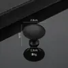 Manija Redonda de Acero Inoxidable con Forma de Hongo Estilo Europeo para Puerta de Armario, Cajón, Gabinete, Puerta de Gabinete de Té, Manija Minimalista Moderna