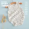 Promoção Especial de Espaço para Fãs Roupas de Bebê para o Verão: Macacão Body, Macacão Triângulo de Gaze Respirável Classe A