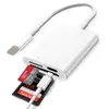 Aplicável ao telefone celular Apple 15 Tipo-C conversor multifuncional SD/TF adaptador de carregamento e leitura de cartão transfronteiriço
