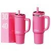 Copo de carro transfronteiriço de 40 oz, aço inoxidável 304, grande capacidade, alto valor estético, copo de gelo de carro portátil, copo térmico, personalizável