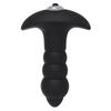 Shander Palo de Masaje Prostático Unisex Vibración de Frecuencia Única Plug Anal Masturbación Trasera Suministros Sexuales para Adultos