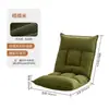 Sofá plegable perezoso para sala de estar y dormitorio, silla de ocio tatami de pana, silla con respaldo de cama para dormitorio estudiantil