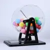 Máquina de Loteria Manual Bola de Duas Cores Sorteador de Números Máquina de Atividade de Entretenimento para Reunião Anual Máquina Sorteadora de Números de Tanque de Peixes Máquina Sorteadora de Números
