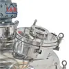 Reator a Vácuo Aquecido a Vapor de Aço Inoxidável Tanque de Mistura e Agitação de Ingredientes Flavorizantes de Laboratório