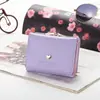 Ventas Directas de Fábrica 2021 Nueva Cartera para Mujer Estilo Coreano Hebilla Gran Capacidad Superficie Suave Portatarjetas de Monedas para Mujer