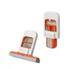 Mop Manual Mini de Mesa para Casa, Seco e Molhado, Limpeza Mãos Livres, Mop Pequeno de Esponja de Uso Duplo para Uso Interno