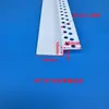 Tira en forma de Z para Esquina Interior y Exterior de PVC Líneas de Doble Párpado Tira de Acabado para Manualidades de Techo Tira de Sellado para Estilismo de Párpado Único