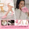 Cubiertas Protectoras de Silicona para Pies, Calcetines de Playa para Cuidado, Cubiertas Suaves Protectoras, Impermeables, Anti-Agrietamiento, Suavizantes de Callos y Piel Muerta, Cubiertas para Pies, Mascarilla para Pies