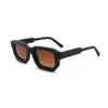 Moda Retro Transfronteriza Europea y Americana Tendencia Gafas de Sol de Acetato con Marco Pequeño con un Toque de Lujo para Mujer, Gafas de Sol Polarizadas con Protección UV