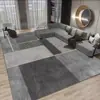 Tapete de Sala de Estar Atacado Transfronteiriço Área Grande Totalmente Coberto Sofá Mesa de Centro Manta Doméstica Veludo Cristal para Chão Lavável Manta Almofadas para os Pés