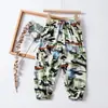 Calça Antimosquito Infantil Verão Estilo Fino Calça Antimosquito para Bebê Calça Longa Casual Meninos e Meninas Calça Harem de Verão 2024 Novo Modelo