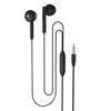 Auriculares intrauditivos con cable y control remoto directo de fábrica con micrófono Calidad de sonido HD 3.5mm en línea música Auriculares deportivos