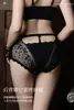 Renda Sexy Estilo Francês Complexa Renda Vazada com Laço, Calcinhas Femininas Frescas de Tamanho Grande Atacado