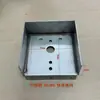 Soportes Angulares de Instalación Rápida para Porches Conectores de Tubo Cuadrado de Aleación de Aluminio Junta Fija de Acero Inoxidable Universal Engrosado