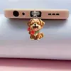 Protetor de Poeira Criativo de Flor de Acrílico Transfronteiriço para Cão, Pendente Padrão para Carro, Decoração de Carro