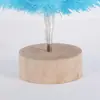 Adornos de Escritorio para Árbol de Navidad Lindos Pequeños de PVC Árbol de Navidad Rosa Dorado/Rojo/Blanco/Azul/Rosa