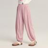 Pudding Haru Verano Nuevos Pantalones Elegantes para Niñas 2025 Verano Nuevos Pantalones Casuales Versátiles de Punto para Niños