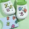 Venda Direta do Fabricante: Pingentes de Sapato com Letras de Desenho Animado Feitos de Resina PVC, Acessórios de Moda DIY para Sapatos Crocs