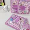 Auténtico Set de Bricolaje Hecho a Mano de la Serie Familiar Sanrio Melody Pegamento en Crema Pegatinas Mágicas Juguetes para Niños Venta al por Mayor