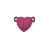 Accesorios para Joyería DIY Transfronterizos al por Mayor Conectores Magnéticos de Corazón de Colores Collares Pulseras Hechos a Mano Materiales de Aleación