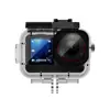 Adequado para Case à Prova d'Água Dji Action6 70m Esportes de Mergulho Câmera HD Transparente Case Protetor Conjunto de Acessórios