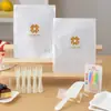 Juego de Cuchillo, Tenedor y Plato para Pastel de Cumpleaños Vajilla Desechable Plato de Cena de Pulpa de Papel Espesa Tenedor de Repostería Plato de Papel Plato Cuatro en Uno