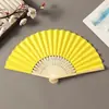 Leques dobráveis brancos de 7 polegadas*Leques brancos para pintura e colorir infantis*Materiais criativos DIY feitos à mão para jardim de infância