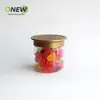 Botella de plástico transparente de 150 ml frasco para envolver regalos frasco sellado grado alimenticio para mascotas frasco de plástico para frutos secos caja de plástico redonda
