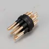 Conector Impermeável para Veículo Elétrico M10 9 Pinos Macho e Fêmea Plugue Impermeável 3+6 Cabeça de Motor Conector de Nove Pinos para Veículo Elétrico