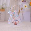 Bolsa transparente de PVC para jardín de infancia, bolsa de embalaje para niños, bolsa de regalo para personas mayores, bolso de mano para bebé, regalo de mano, bolsa de regalo de cumpleaños