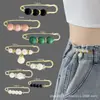 Accesorios de Pin de Cintura Ropa Fija Cintura Cambiar Hebilla Pequeña de Cintura Broche Antideslizante Hebilla de Pantalones de Mujer Pin