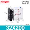 Barras paralelas de doble eje neumáticas pequeñas TDA/TN25/32/40s con magnético de gran empuje serie completa