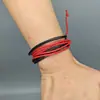 Accesorios Ajustables Transfronterizos, Pulseras de Cuero Multicapa Tejidas a Mano Personalizadas, Pulseras de Mano Simples y Versátiles para Estudiantes Hombres y Mujeres