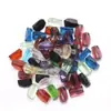 Nuevo Pieza cuadrada retorcida pieza larga retorcida gota de agua rectangular Accesorios de joyería DIY Cuentas de vidrio de imitación importado Cuentas sueltas