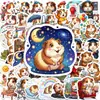 Paquete de Pegatinas de Cobaya Transfronterizo, Set Creativo Lindo de Animales de Dibujos Animados Material de Diario Pegatinas Decorativas