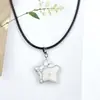 Cristal Natural Transfronterizo Estrella Pequeña Colgante de 20 mm Joyería Pendientes Decorativos Accesorios Collar de Estrella DIY Venta al por Mayor