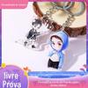 Chaveiro de Acrílico Atacado Acessórios DIY Personalização Anime Desenho Animado Mochila Pequeno Presente Pingente Chaveiro