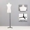 Modelo de Corpo Plano Estilo Coreano Adereços Boneca Feminina Peito Plano Meio Corpo Vitrine Mesa de Pessoas Roupas Arara de Exposição de Loja de Roupas Corpo Inteiro