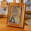 Porta-Retrato Vintage Estilo Americano Moldura Vazia Porta-Retrato de Mesa Montado na Parede A3 A4 Foto Criativa 6 Polegadas 7 Polegadas Álbum Moldura Externa