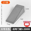Tapón de puerta de silicona sin perforaciones para el hogar, puerta de vidrio, puerta de madera, tope de acero inoxidable anticolisión, tope de puerta móvil resistente