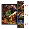 League of Legends Animación 3D Póster Estéreo Pintura con Gradiente de Rejilla Spider-man Iron Man Póster de Animación Rejilla de Ojo Desnudo