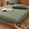 2025 Nuevas Sábanas Ajustables de Algodón Puro Una Pieza Dormitorio Cubrecama de Algodón Protector de Colchón Cubrepolvo Juego de Sábanas Sábanas Almohada