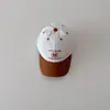 Gorra de Verano Nueva Fina Transpirable de Secado Rápido para Niños, Protector Solar Simple, Visera Curva, Letra, Gorra de Béisbol, Moderna para Niños y Niñas
