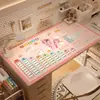 Tapete de Escritorio Infantil con Tabla de Multiplicar, Mantel de Escritorio para Niñas con Protección Ocular, Tapete Protector de Superficie de Escritorio Específico para Estudio de Estudiantes