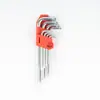 Herramienta de Llave de Cabeza Esférica Llave Hexagonal Interior de Bola Llave Manual Pequeña Extensa Niquelada-Cromada M2/M3/M4/M5/M6