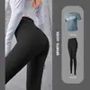 Conjunto de Ropa de Yoga sin Costuras Europea y Americana para Mujer, Camiseta Deportiva de Manga Corta para Fitness, Pantalones de Tiro Alto tipo Durazno para Levantar Glúteos, Conjunto Deportivo para Gimnasio y Running